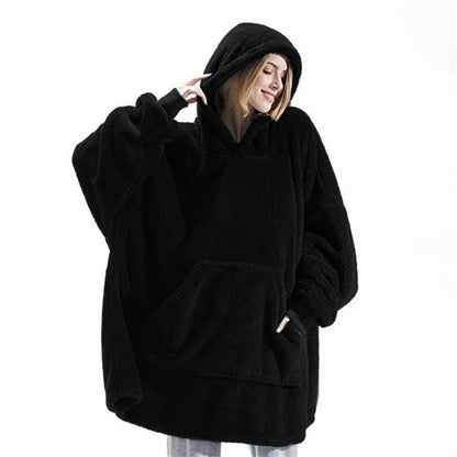 Winter Double-Sided Velvet Hoodie Loungewear